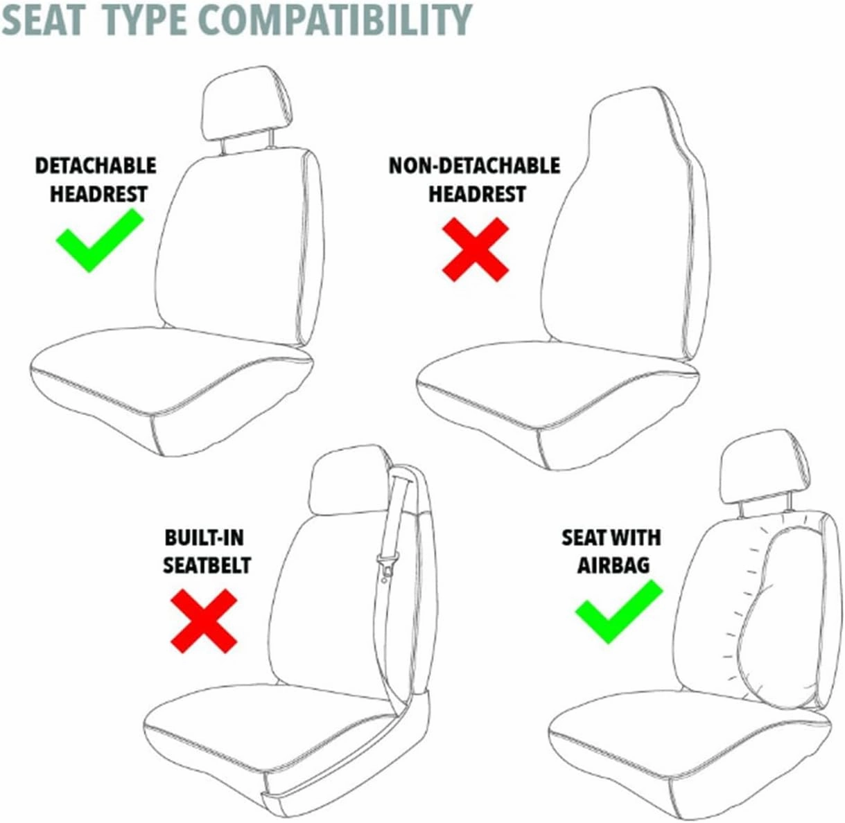 Realtree Camo Seat Cover Full Set | Low Back Seat Covers | Floor Mats | Wheel Covers | Waterproof Seat Covers for Car Trucks SUVs (Browning | 3pc Seat Cover Set)