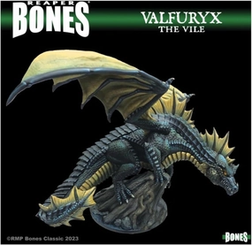 Reaper Miniatures Valfuryx Forest Dragon Miniature 25mm Heroic Scale Figure Dark Heaven Bones