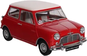 Resin Car Models Kit 1 18 Fit for Austin Mini Cooper Old Alloy Car Model Holiday Toy Display Adult Boy Toy Collection Decoration