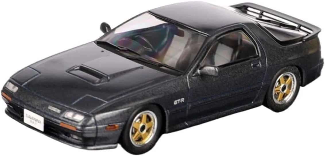 Resin Car Models Kit 1 43 Fit for Mazda Savanna RX-7 GT-R FC3S Alloy Car Model Simulation Collection Souvenir Adult Boy Toys