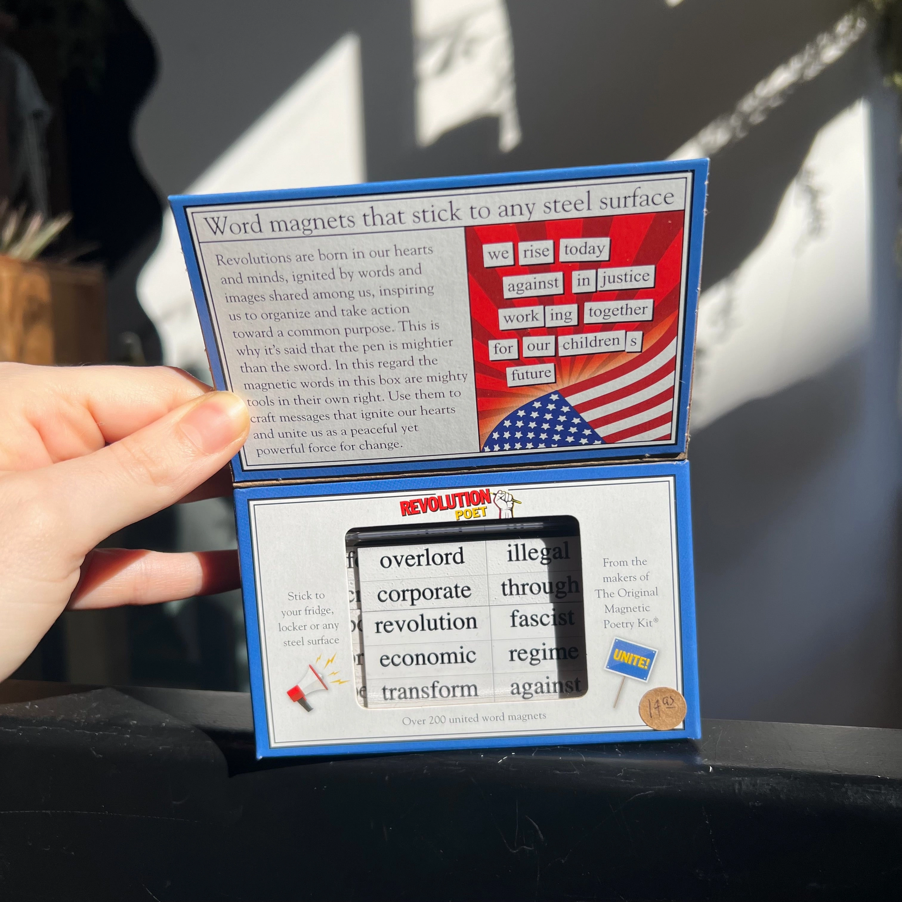 Revolution Poet Magnetic Poetry Kit