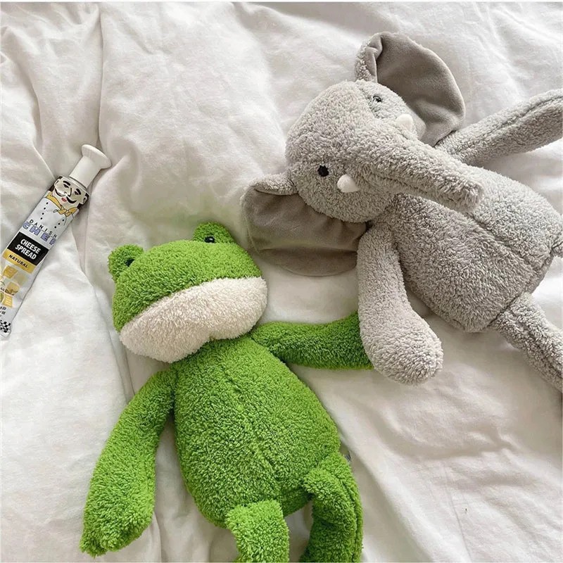 Ribblink: Comforting Frog Plush for Growing Toddlers