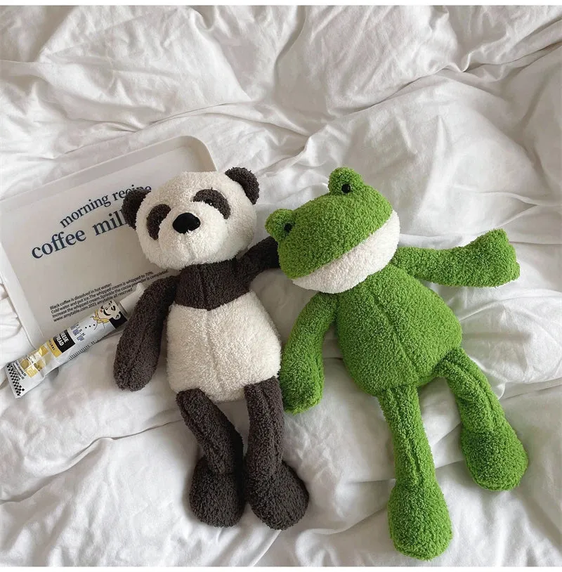 Ribblink: Comforting Frog Plush for Growing Toddlers