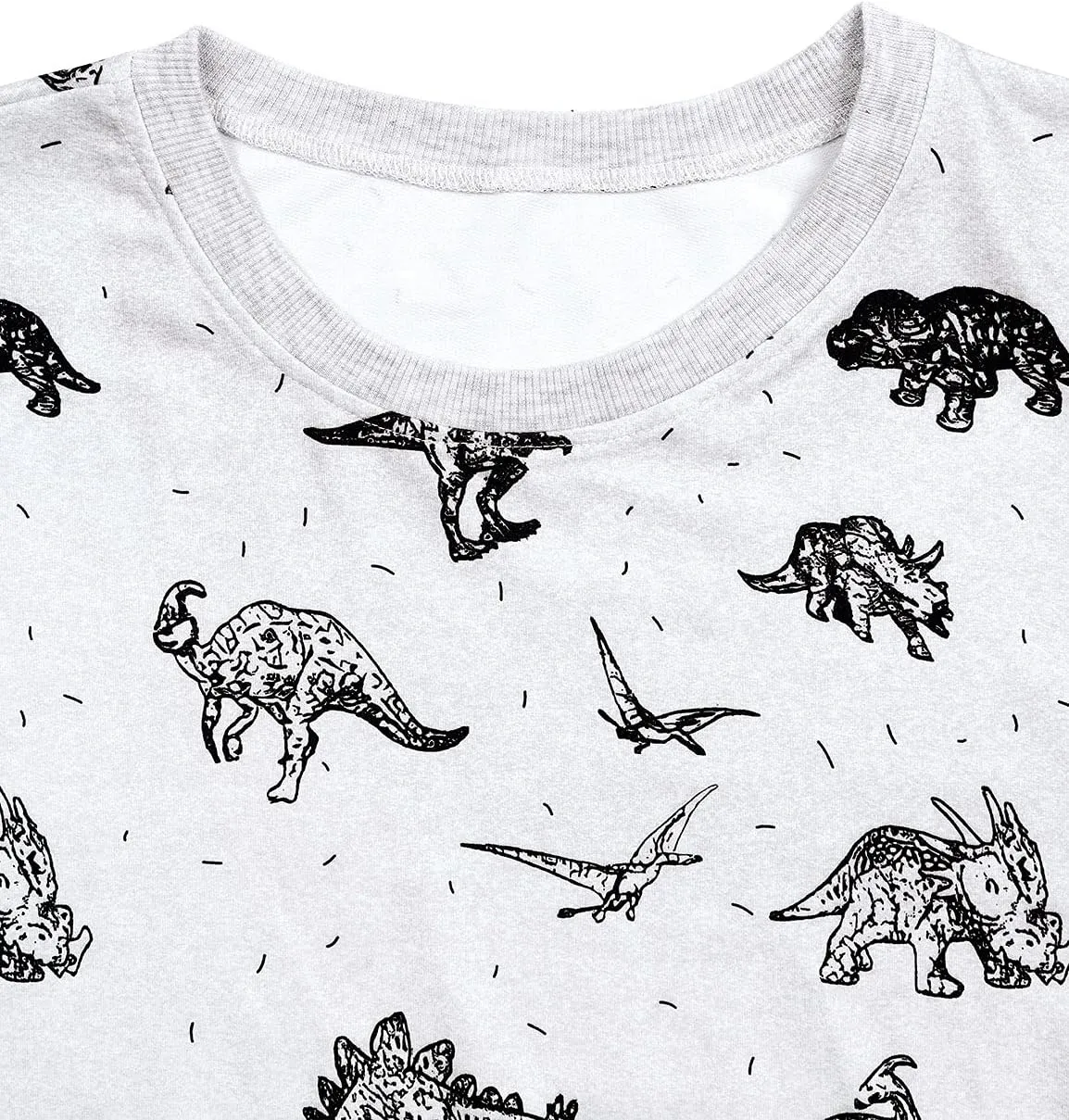 RMCMS Women Cute Dinosaur Graphic Prime Sweatshirt Tees Ladies Bestie Fun Hoodies Pullover Tops