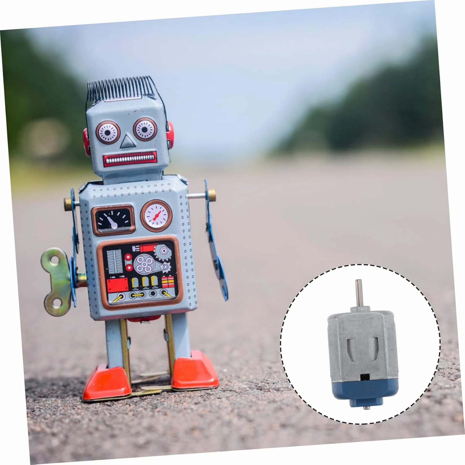 Robot Toys Boys and Girls Car Toys DIY Parts 10pcs Mini Dc Motor 3v-6v Gear Motor Low Noise Random Color
