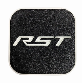 RST Hitch Cover Custom Made for your RST truck or SUV 2in Receiver (New and Improved Design)(White)