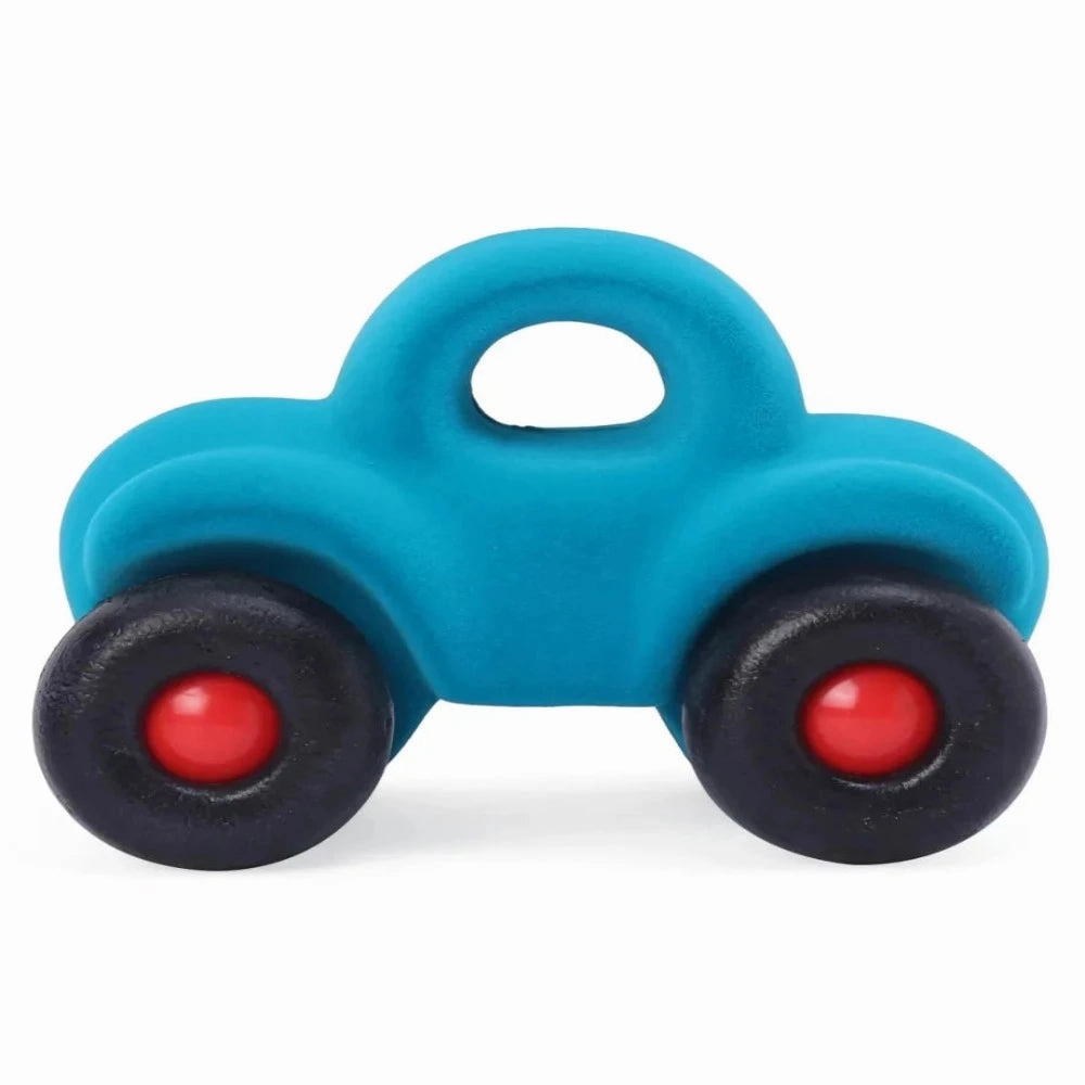 Rubbabu Large Car - Turquoise
