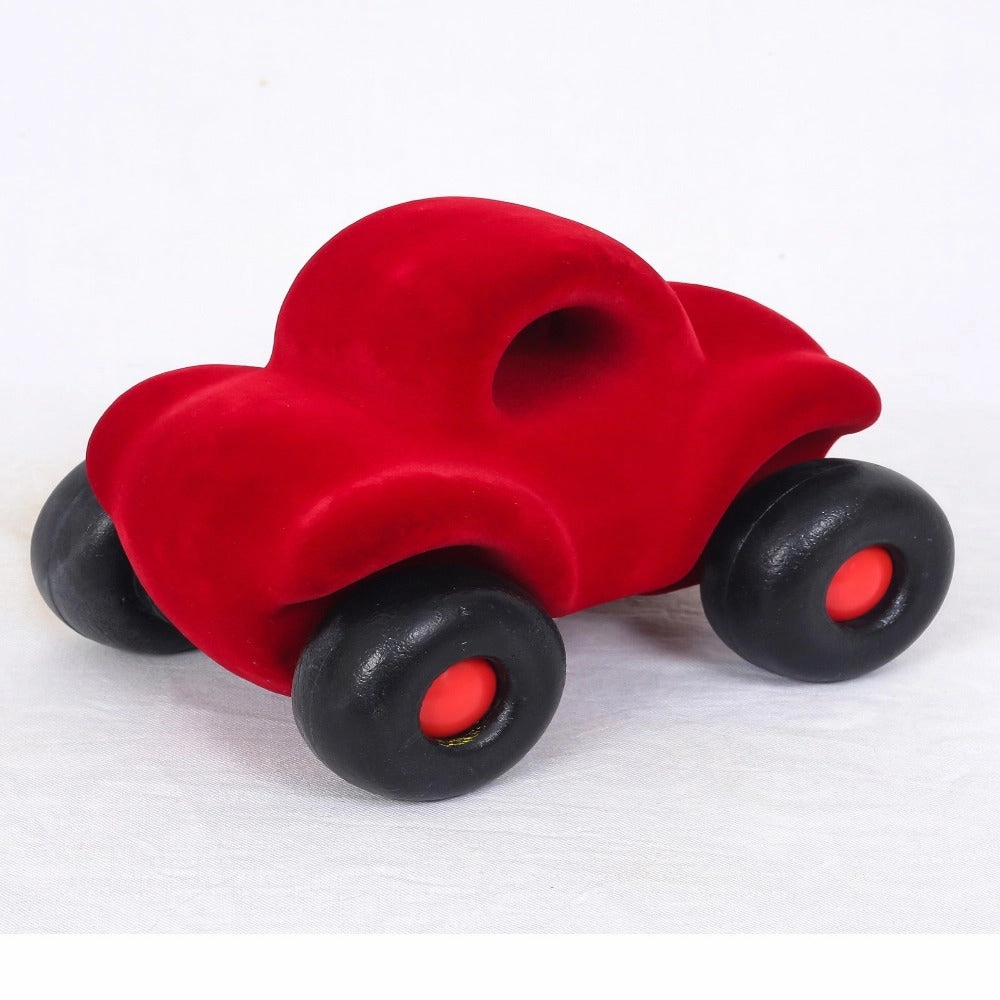 Rubbabu Wholedout Car Large - Red