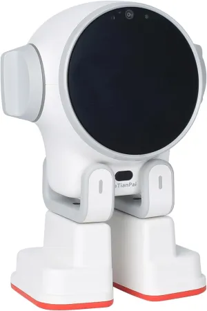 Rux AI Desktop Robot,Voice Dialogue Remote Monitoring Artificial Intelligence Companion Toy A55 Central Processor Built-in 4GB RAM/32GB ROM