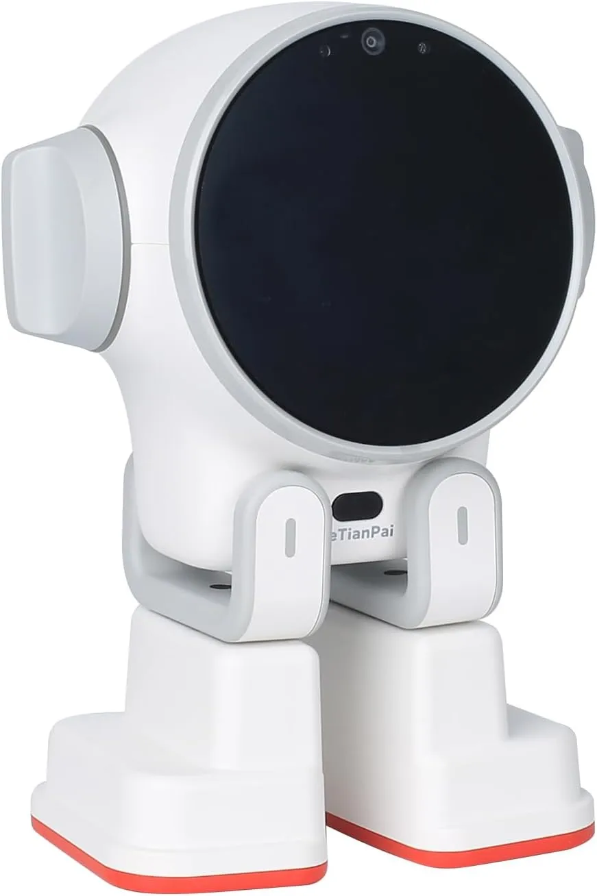 Rux AI Desktop Robot,Voice Dialogue Remote Monitoring Artificial Intelligence Companion Toy A55 Central Processor Built-in 4GB RAM/32GB ROM