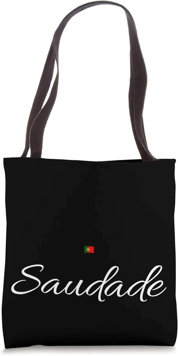 Saudade Portuguese Word Emigrant Tote Bag