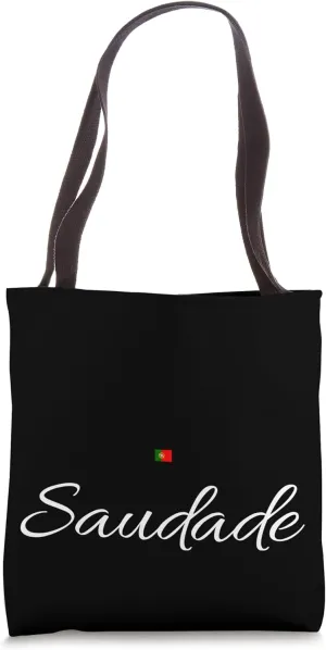 Saudade Portuguese Word Emigrant Tote Bag