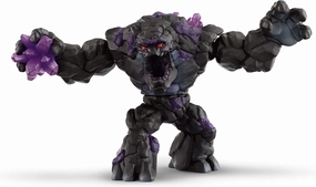 Schleich Eldrador Creatures - 9" Shadow World Stone Monster Toy with Crystal Set - Cool Movable Monster Action Figure for Boys and Girls - Fantasy Rock Beast Figurine - Durable Toys for Kids Ages 7 