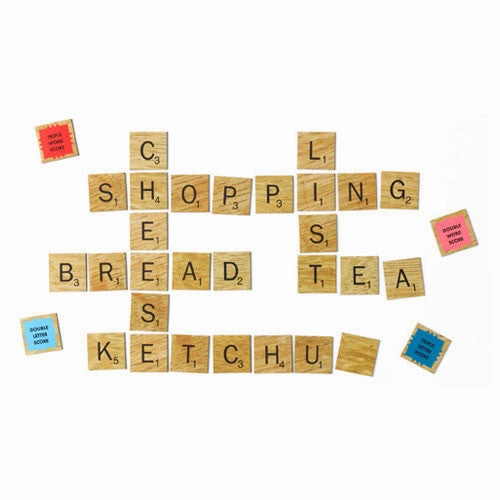 Scrabble Fridge Magnets (2 sets)