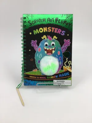 Scratch Art Fluffy - Monsters