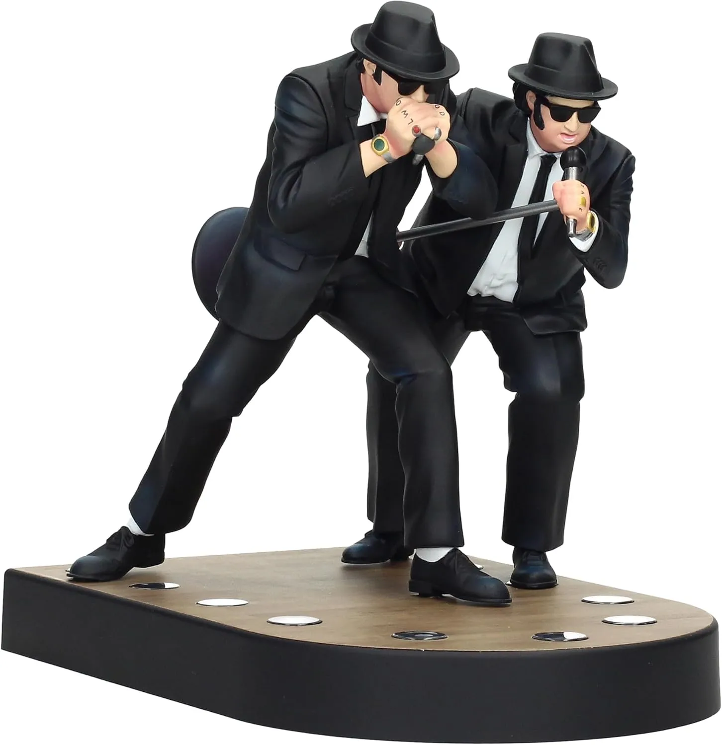 SD Toys The Blues Brothers Jake and Elwood Singing Figure 18 cm with Light, Multicolor, Medium