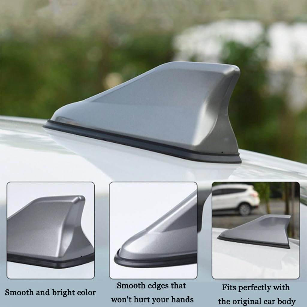Shark Fin Antenna Cover for Buick Excelle GT 2015-2024, Automotive Top Roof Aerials Radio Antenna Base Waterproof Car Accessories,Blue