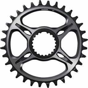 Shimano SM-CRM95 XTR 1x Direct-Mount Chainring for M9100 and M9120 Cranks, requires Hyperglide  compatible chain, 30T