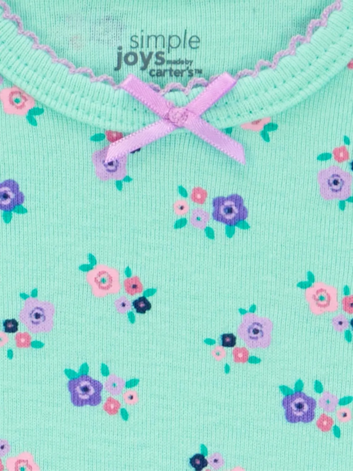 Simple Joys by Carter's Baby Girls' 3-Pack Cotton Sleeper Gown