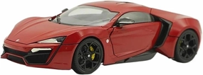 Simulation Car Model 1：18 for AUTOCRAFT Lykan Supercar Simulation Alloy Car Model Classics Souvenir Static Display Mini Vehicles Toys