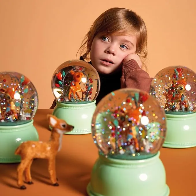 Snow Globe Night Light, Fawn