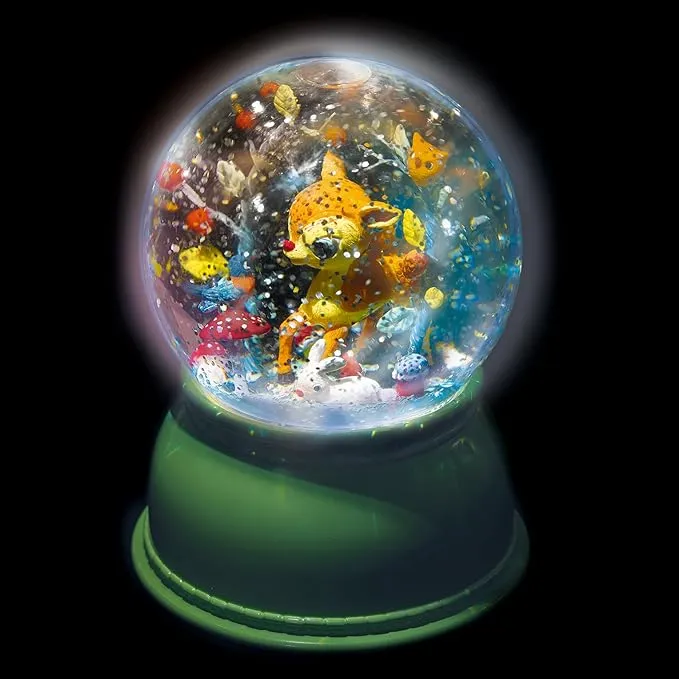 Snow Globe Night Light, Fawn