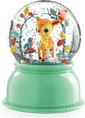 Snow Globe Night Light, Fawn