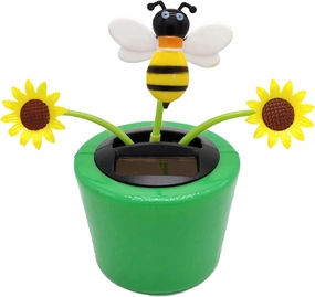 Solar Powered Dancing Flower, Solar Powered Dancing Figures Bobblehead Dancer Window Sun Catcher Car Dashboard Decor