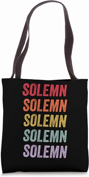 Solemn Tote Bag