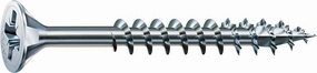 SPAX Universal Screw, 4.5 x 70 mm, Pack of 500, Phillips Z2, Countersunk Head, Partial Thread, 4CUT, WIROX A3J, 0291010450705