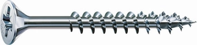 SPAX WIROX A3J 0291010350355 All-Purpose Screws, 3.5 x 35 mm, Pack of 1000, Phillips Z2/Countersunk Screw Head/Fully Threaded/4CUT