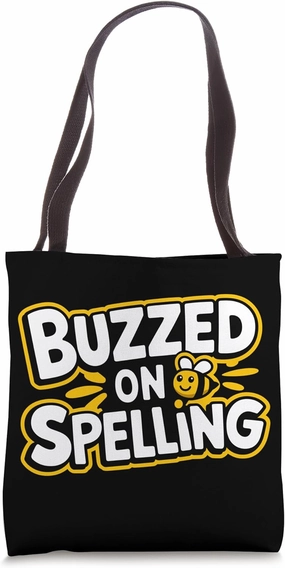 Spelling Bee Champion Word Competition Academic Contest Tote Bag
