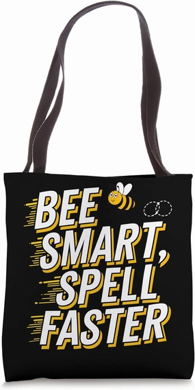 Spelling Bee Champion Word Competition Academic Contest Tote Bag