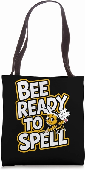 Spelling Bee Champion Word Competition Academic Contest Tote Bag