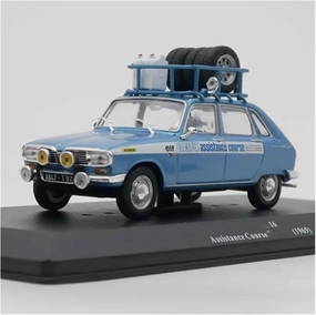 Sports car Metal Model 1:43 for 16 Assistance Course 1969 Racing Rescue Car Model Diecast Alloy Metal Decoration Display Hobby Toys for Home Décor