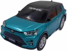 Sports car Metal Model 1: 43 Scale for RAIZE SUV Diecast Alloy Metal Car Vehicle Model Ornament Collection Display for Home Décor(Blue)