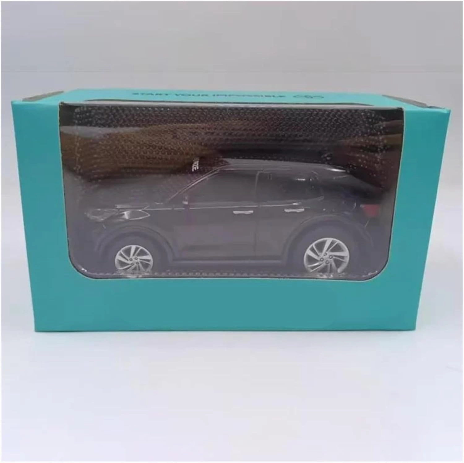 Sports car Metal Model 1: 43 Scale for RAIZE SUV Diecast Alloy Metal Car Vehicle Model Ornament Collection Display for Home Décor(Blue)