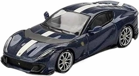 Sports car Metal Model 1:64 for 812 Competitizone Blu Tour Diecast Diorama Car Model Collection Miniature Toy for Home Décor