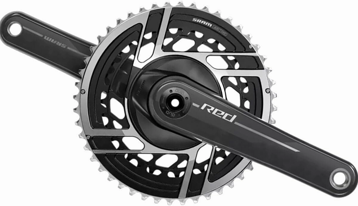 SRAM RED DUB Crankset - 165mm, 2x12-Speed, 48/35t, 8-Bolt Direct Mount