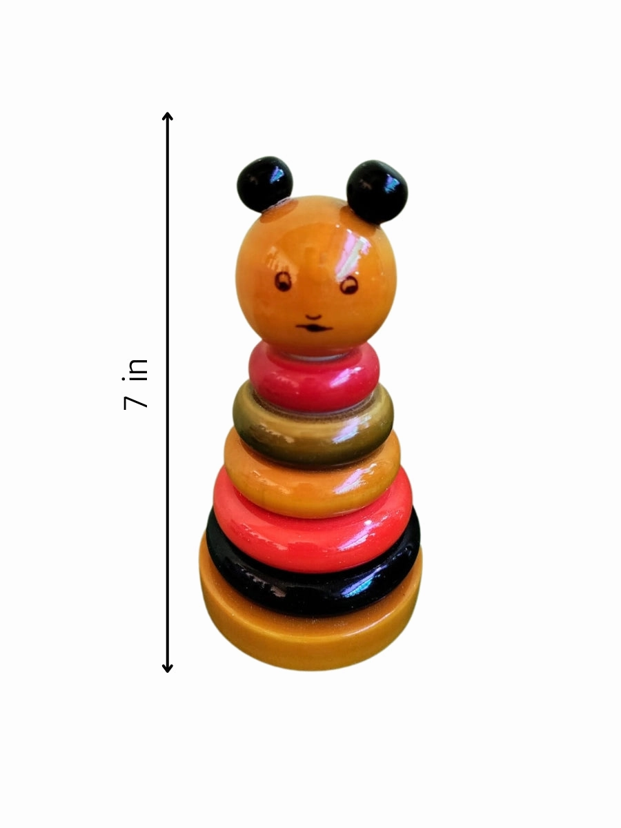 Stacking toy in Channapatna Toys Noor Salma