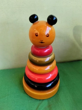Stacking toy in Channapatna Toys Noor Salma