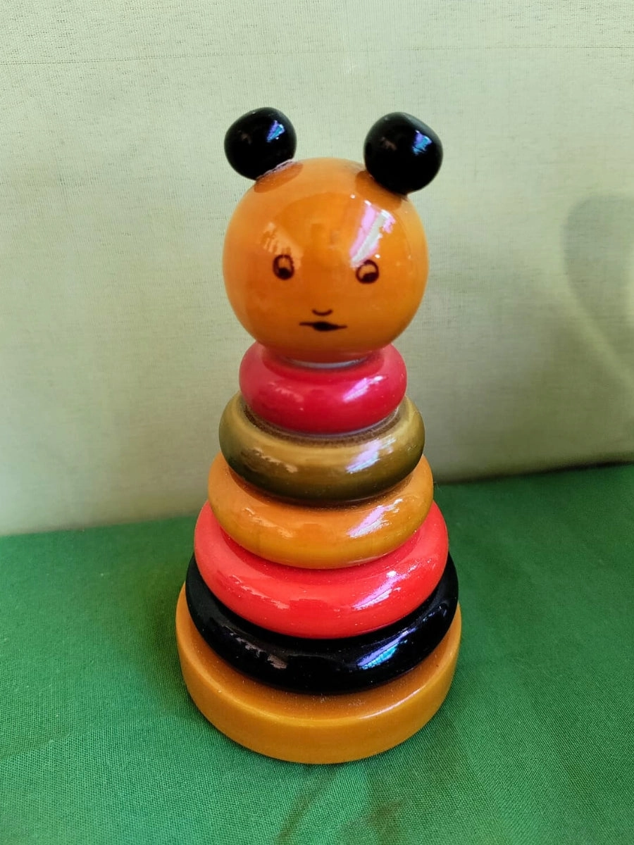 Stacking toy in Channapatna Toys Noor Salma