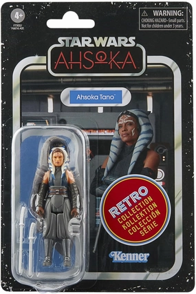 STAR WARS Retro Collection Ahsoka Tano, Ahsoka 3.75-Inch Collectible Action Figures, Ages 4 and Up