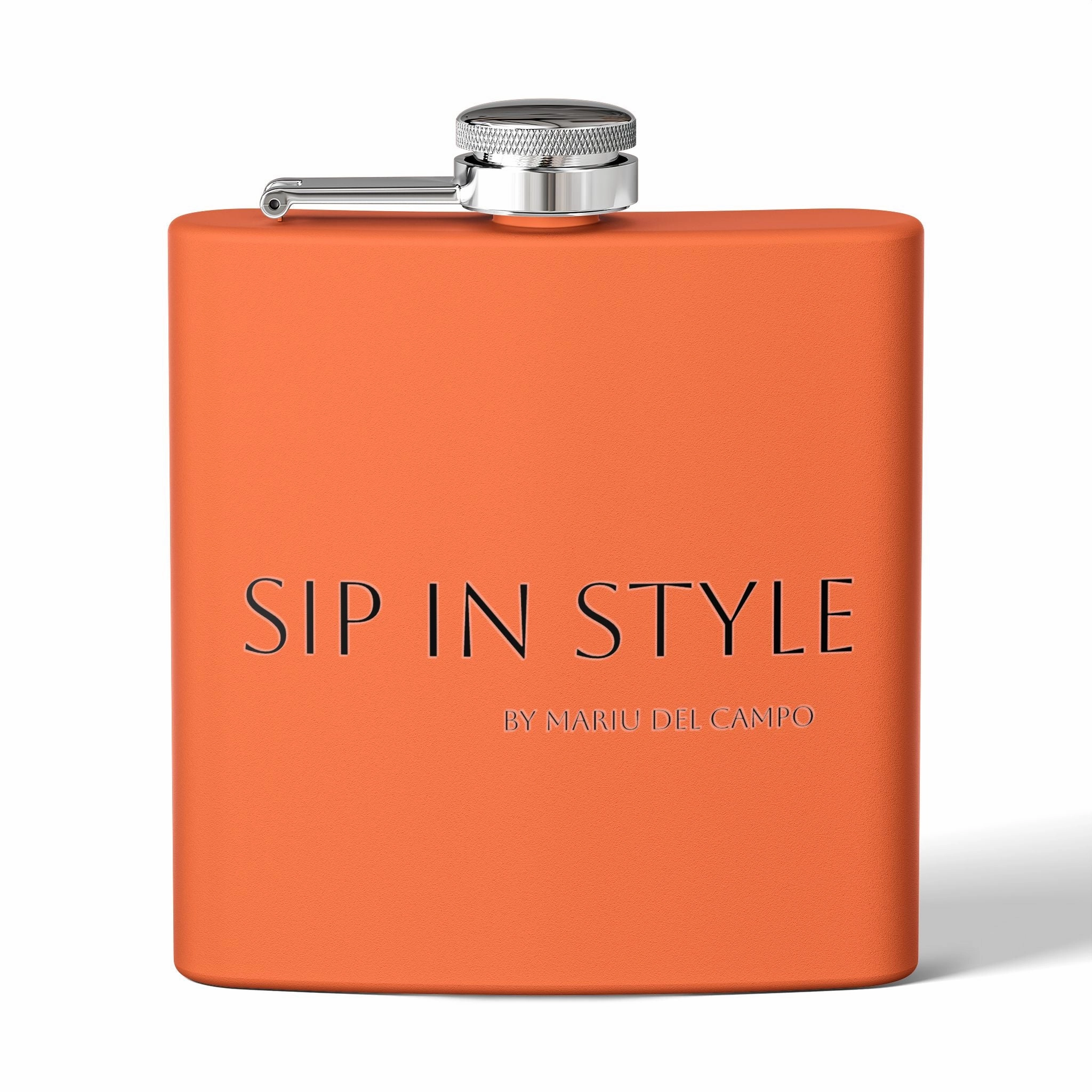 Steel Flask Sip in Style by Mariu del Campo.