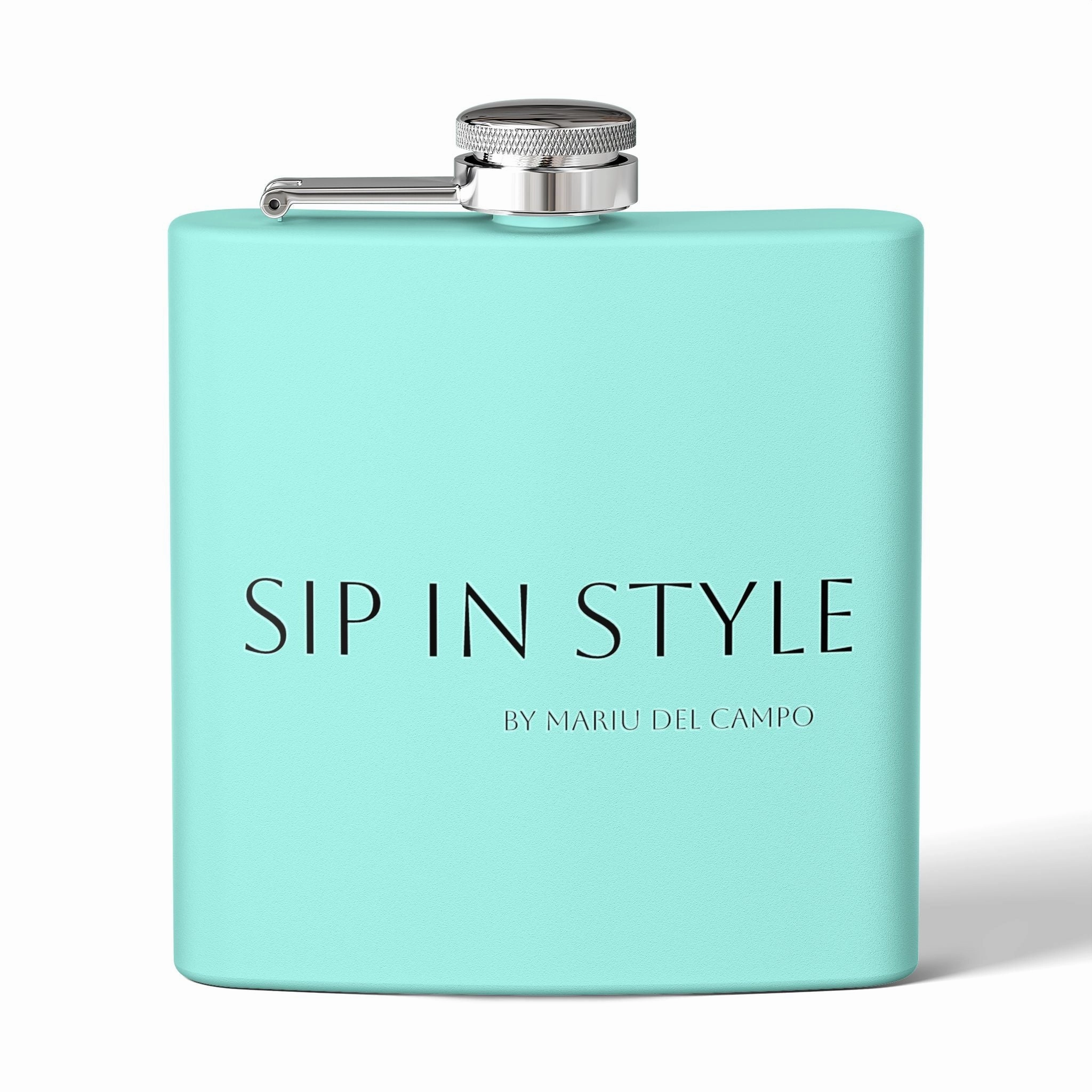 Steel Flask Sip in Style by Mariu del Campo.
