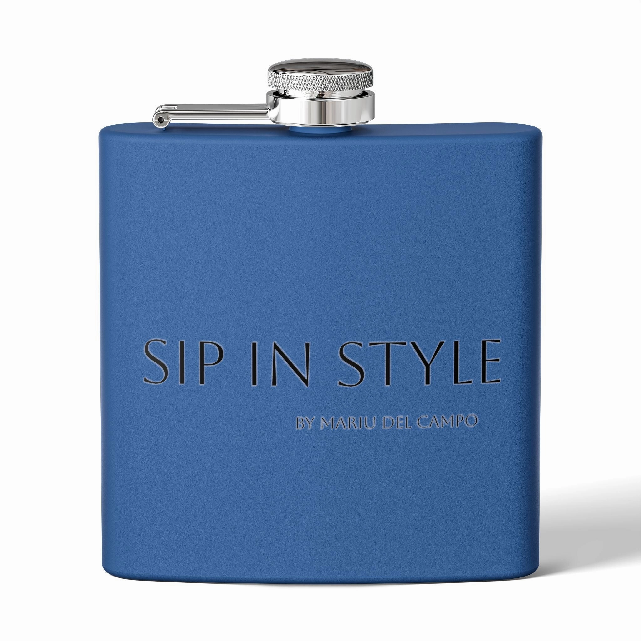 Steel Flask Sip in Style by Mariu del Campo.