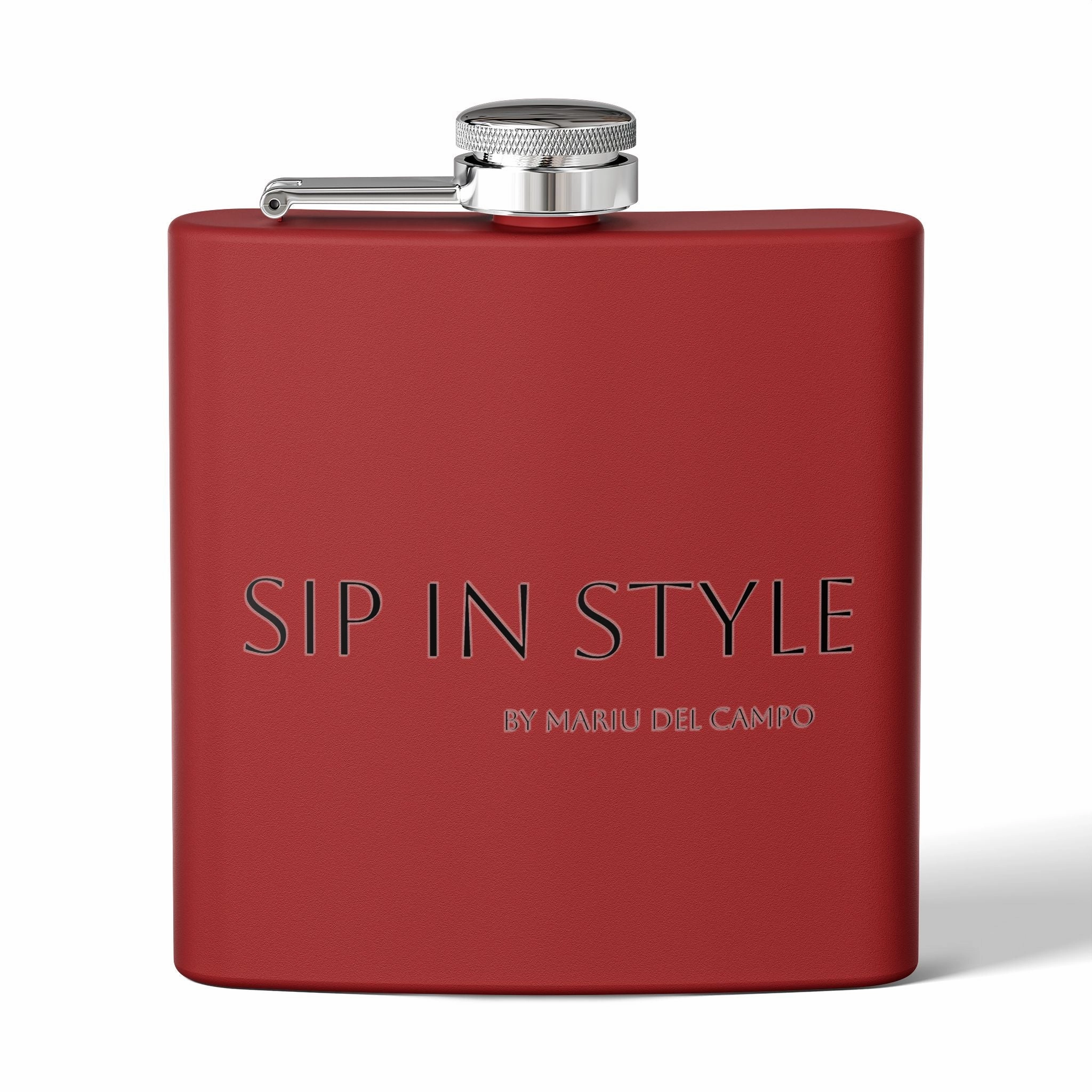 Steel Flask Sip in Style by Mariu del Campo.