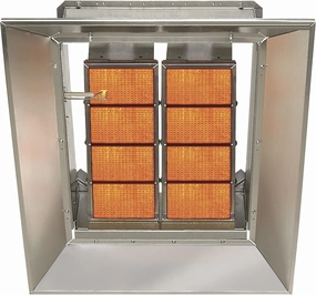 SunStar Heating Products Infrared Ceramic Heater- Natural Gas 80,000 BTU