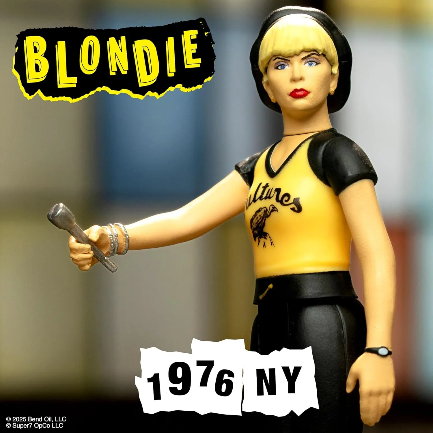 Super7 Blondie Reaction Figures Wave 02 - Debbie Harry (Vultures) Action Figure