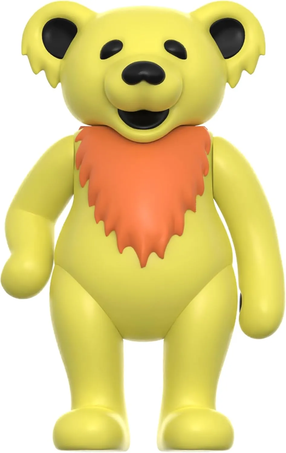 Super7 Grateful Dead Dancing Bear (Glow in The Dark) - 3.75" Grateful Dead Action Figure with Peg Stand Accessory Classic Music Collectibles and Retro Toys